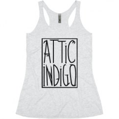 Ladies Slim Fit Super Soft Racerback Triblend Tank