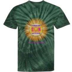 Unisex Tie-Dye Cyclone Pinwheel Tee