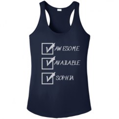 Ladies Athletic Performance Racerback Tank