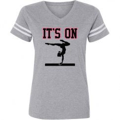 Ladies Relaxed Fit Vintage Sports Tee