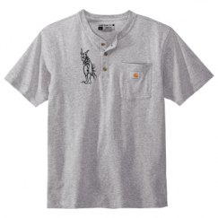 Unisex Carhartt Henley Tee 