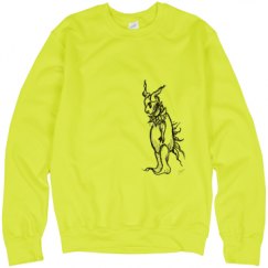 Unisex Neon Crewneck Sweatshirt