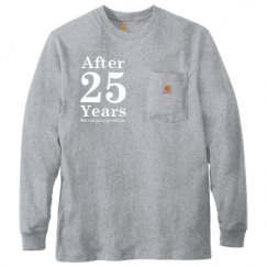 Unisex Carhartt Pocket Long Sleeve Tee