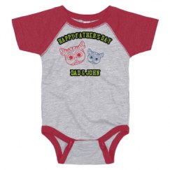 Infant Vintage Raglan Bodysuit