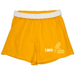 Slim Fit Cheer Shorts