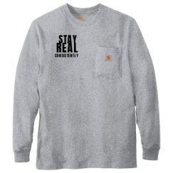 Unisex Carhartt Pocket Long Sleeve Tee