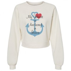 Women's Raglan Pullover Fleece