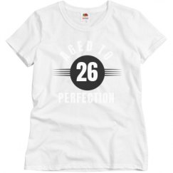 Ladies Semi-Fitted Relaxed Fit Basic Promo Tee