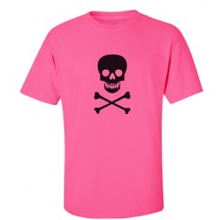 Unisex Ultra Cotton Safety Neon Crewneck Tee