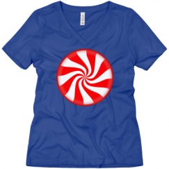 Ladies Relaxed Fit V-Neck Tee