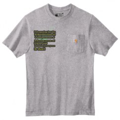 Unisex Carhartt Tall Pocket Tee