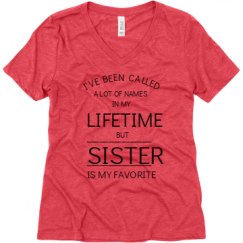 Ladies Relaxed Fit Super Soft Triblend V-Neck Tee