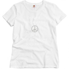 Ladies Semi-Fitted Relaxed Fit Basic Promo Tee