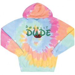 Unisex Tie-Dye Fleece Hoodie