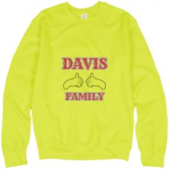 Unisex Neon Crewneck Sweatshirt