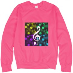 Unisex Neon Crewneck Sweatshirt