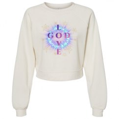 Women's Raglan Pullover Fleece