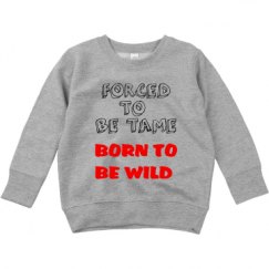 Toddler Crewneck Basic Promo Sweatshirt