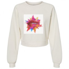 Women's Raglan Pullover Fleece