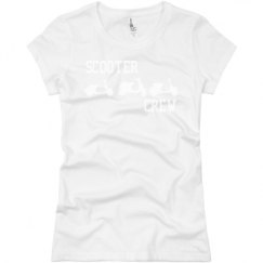 Ladies Slim Fit Basic Promo Jersey Tee