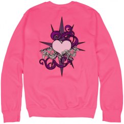 Unisex Neon Crewneck Sweatshirt