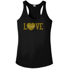 Ladies Athletic Performance Racerback Tank