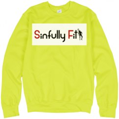 Unisex Neon Crewneck Sweatshirt