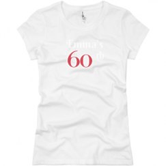 Ladies Slim Fit Basic Promo Jersey Tee