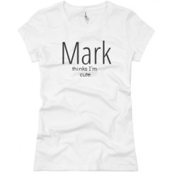 Ladies Slim Fit Basic Promo Jersey Tee