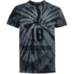 Youth Tie-Dye Cyclone Pinwheel Tee