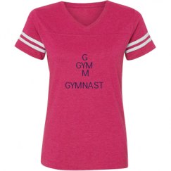 Ladies Relaxed Fit Vintage Sports Tee