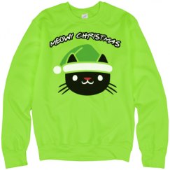 Unisex Neon Crewneck Sweatshirt