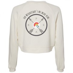 Women's Raglan Pullover Fleece