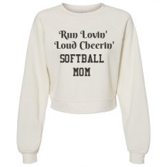 Women's Raglan Pullover Fleece