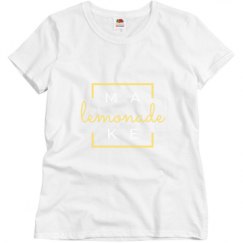 Ladies Semi-Fitted Relaxed Fit Basic Promo Tee