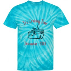 Unisex Tie-Dye Cyclone Pinwheel Tee