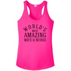 Ladies Athletic Performance Racerback Tank