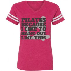 Ladies Relaxed Fit Vintage Sports Tee