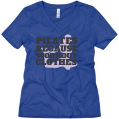 Ladies Relaxed Fit V-Neck Tee