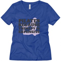 Ladies Relaxed Fit V-Neck Tee