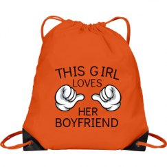 Port & Company Drawstring Cinch Bag