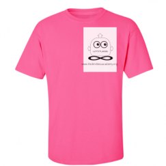 Unisex Ultra Cotton Safety Neon Crewneck Tee