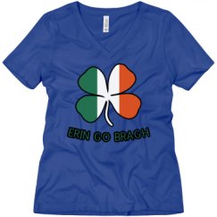 Ladies Relaxed Fit V-Neck Tee