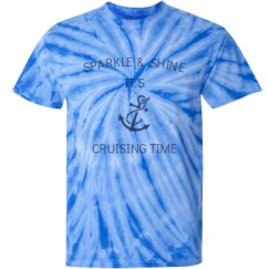 Unisex Tie-Dye Cyclone Pinwheel Tee