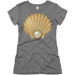 Ladies Slim Fit Super Soft Triblend Tee