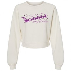 Women's Raglan Pullover Fleece