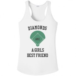 Ladies Athletic Performance Racerback Tank