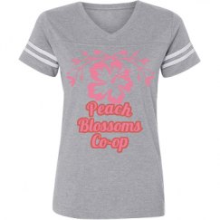 Ladies Relaxed Fit Vintage Sports Tee