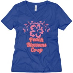 Ladies Relaxed Fit V-Neck Tee