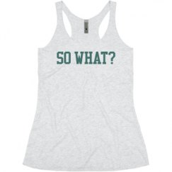 Ladies Slim Fit Super Soft Racerback Triblend Tank